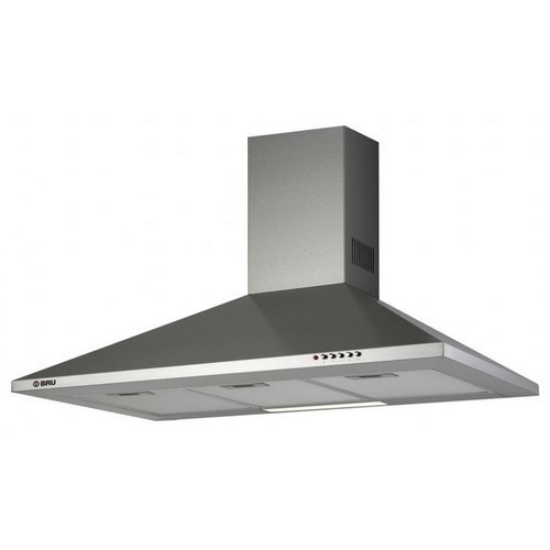 CAMPANA BRU ECP 90420 90CM INOX